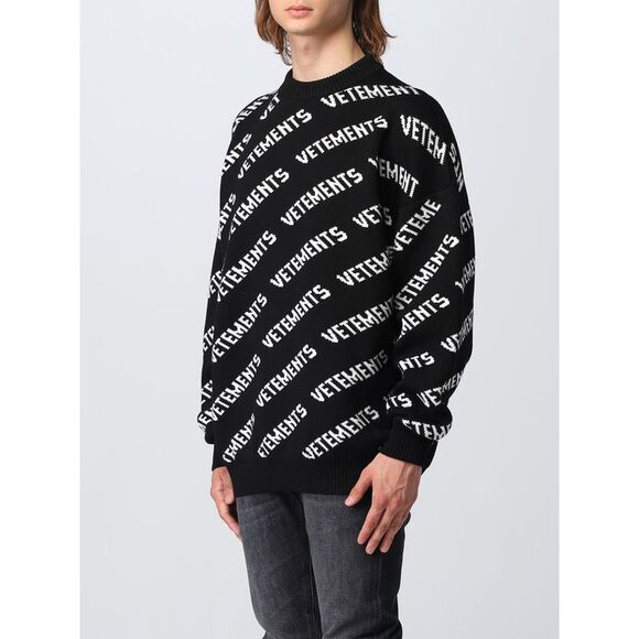 Vetements Sweater Men Black - Picture 4 of 4